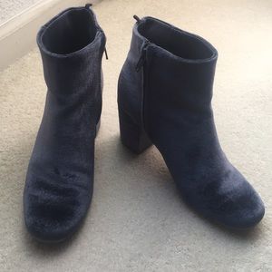 Velvet Booties